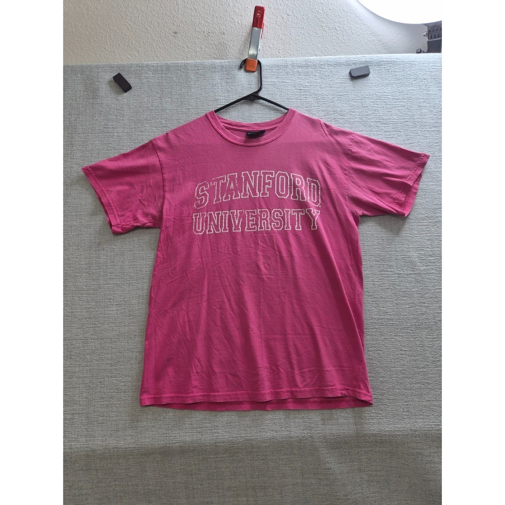 Stanford Cardinal University Shirt Womens Medium Pink MV Sport‎ Basketball NCAA